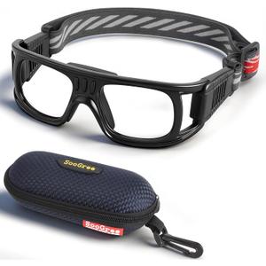 "N/A" Sports Goggles Glasses Men Racquetball Basketball Football Eyewear Protective Glasses Shock Collision Lens Replaceable