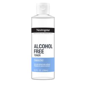 4 x Neutrogena Alcohol-Free Gentle Daily Facial Toner, Fragrance-Free to Tone & Refresh Skin, Gently Removes Impurities & Reconditions Skin, Hypoallergenic, 8 fl. oz