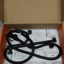 Premium 12.2" Rain Shower Head with Handheld Spray, Rainfall Shower Head with Handheld Combo, Large Rain Overhead Showerhead | 4 Water Spray Handheld Modes | Anti-Clog Nozzles | Air-in Tech