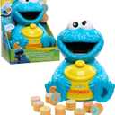 Sesame Street Cookie's Counting Jar, 12-Pieces, 20+ Phrases and Sounds, Learning and Education, Kids Toys for Ages 2 Up by Just Play