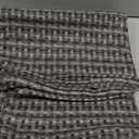 Kevin Textile Outdoor Waterproof Throw Pillow Covers Pack of 2 Weaving Texture Water Resistant Outside Decorative Cushion Covers for Garden Patio Tent Balcony Bench Couch Sofa 18x18 Inch, Dark Grey