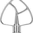 Beater for KitchenAid 4.5&5 Quart Tilt-Head Stand Mixer, Stainless Steel Mixer Attachments for KitchenAid, Stainless Steel Mixer Paddle Attachment for Kitchen Aid, Dishwasher Safe