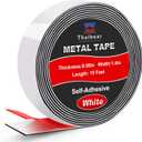 Thaibear Metal Strips (1.4'' Wide x 15 ft Long) Flexible Self Adhesive Ferrous Magnet Tape Roll