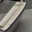 100% Blackout Shield Linen Blackout Curtains for Bedroom 84 Inches Long, Back Tab/Rod Pocket Living Room Drapes, Thermal Insulated Blackout Curtains 2 Panels Set, 50" W x 84" L, Cream