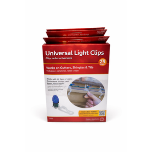 universal light clips 25pcs(4 pack)