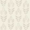 NuWallpaper Cream Folk Tulip Peel & Stick Wallpaper
