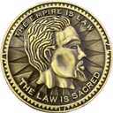 Fantasy Collectible  Imperial Septim Coin, Plastic Display Case Included