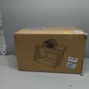 CO-Z Airbrush Spray Booth with Dual Fans, Portable Paint Spray Booth for Airbrushing with Stepless Speed Switch, 3 LED Lights and Exhaust Hose, Airbrush Booth Kit for Painting Model Craft DIY