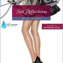 Hanes Silk Reflections Women's Control Top Sheer Toe Silky Pantyhose
