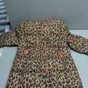 Amazon Essentials Girls and Toddlers' Long Heavyweight Hooded Puffer Jacket (Medium, Camel Cheetah Print)