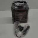 Singing Machine Portable Karaoke Machine with Wired Mic, Bluetooth, LED Lights - For Adults & Kids (Black)