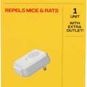 Victor PestChaser Rodent Repellent with Nightlight & Outlet - 1 Pack - M751PS - High Frequency Rodent Repeller - Repel Rodents Indoors