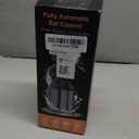 Upgraded Automatic Ear Wax Removal Kit with Waste Tank,USB Electric Ear Cleaner Earwax Removal Reusable Safe Irrigation Ear Washer Flushing System Tool with 4 Cleaning Modes IPX7 Waterproof-Black