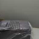 Pamo Babe Travel Crib Lightweight Playpen Baby Playard with Bassinet Portable Mini Playard (Black)