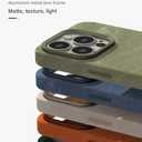 MKA Compatible with iPhone 16 Series Magnetic Case  Luxury Denim Look Fabric Cover with Strong Magnetic (Compatible with MagSafe) Alignment, Camera Protection (Sky Blue, for iPhone 16)