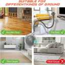 2 x Interactive Cat Toys Ball for Indoor Cats,[2025 Newly Upgraded] Agile Moving Cat Ball with Elastic Mesh Tail,Automatic Kitten Toys for Bored Indoor Adult Cats,Motion Activated (Grey)