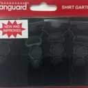 Vanguard Shirt Garter 2 Pair Original New Black Military Issue Heavy Duty (Shirt Stays)
