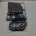 Black Halloween Costume for Girls 4-12, Kids Black Dress with Wig & Accessories, Cosplay Gift for Halloween (6-7 Years)