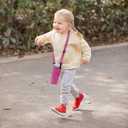 14oz Cup Carrier Bag with Strap, Pouch Bag Compatible with Stanley CUP 14oz, Durable and Portable Cup Holder for Kids, Adjustable Travel Carrying Bag(Black) (1Pack)