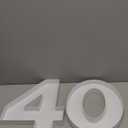 40 Set Cardboard Number for Charcuterie 10.2'' Fillable Tray Charcuterie Paper Box for 40th Birthday Anniversary Party Decorations Chocolate Candy Cupcake Container