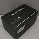 18 in 1 Air Quality Monitor Indoor, Portable CO2 Detector for CO2, Temperature (F), Humidity, VOC, PM2.5, PM1.0, PM10 & Time Display, Dual Chip & High Accuracy Air Quality Tester for Home (White)