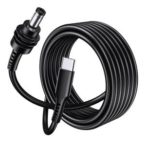 for Starlink Mini Cable 10FT, Replacement Starlink Mini USB C to DC Power Cable Cord 100W Input + PD Source, | Weatherproof & Waterproof & Durable | USB Type C to DC Cable for Outdoor (10 Feet)