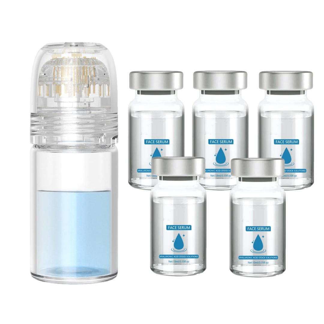 6PCS Micro System Serum Applicator for Face, Facial System with Serum