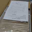 Expandable Cabinet Shelf Organizer Rack, Stackable Kitchen Counter Storage Shelves Stand, Adjustable Height Pantry Shelf Spice Rack (White, 2 Pack) (8.7''D*15.7-25.6''W*9.8''H)