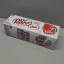 Diet Dr Pepper Soda, 12 fl oz cans, pack of 12 (EXP 11/09/26)