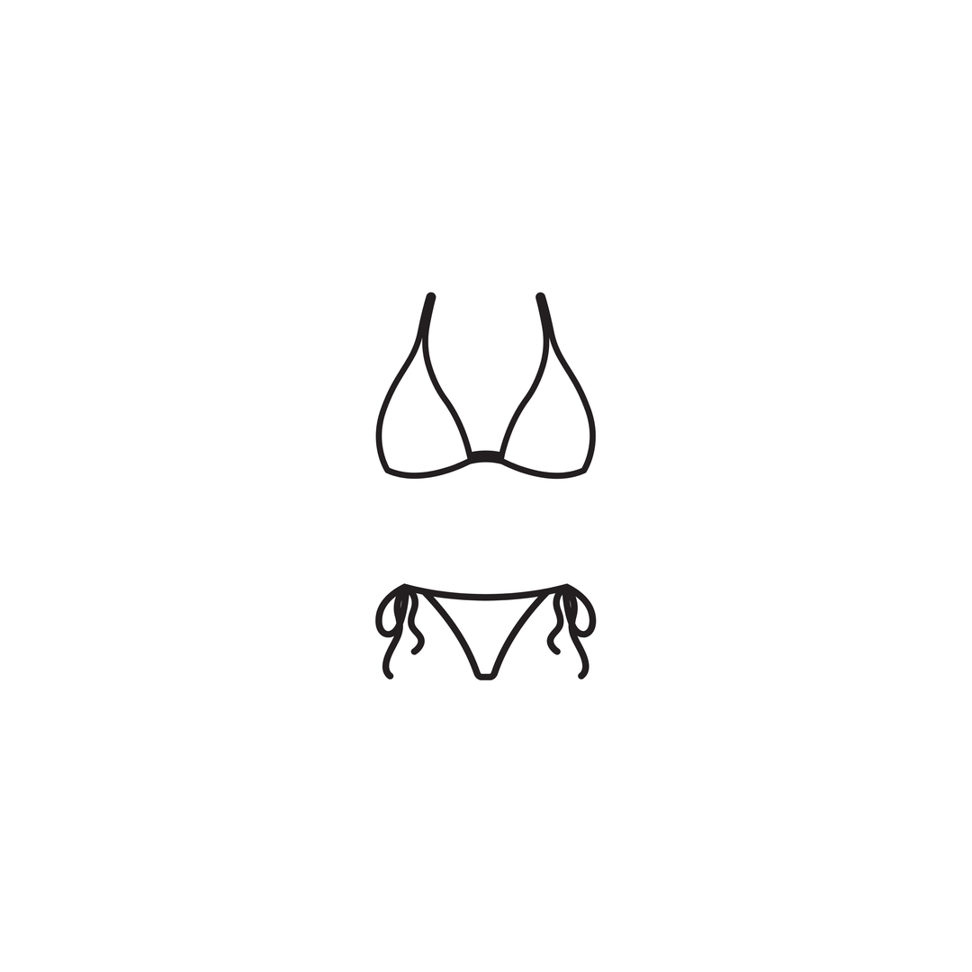 Swimsuit, Black, Size S