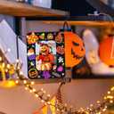 Winlyn 24 Sets Halloween Craft Kits DIY Halloween Picture Frame Decorations Art Sets Ghost Monster Jack-O'-Lantern Fall Leaf Festive Foam Stickers Arts and Crafts for Kids Party Classroom Activities