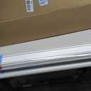 Cordless Zebra Blinds for Windows,Free-Stop Pull Down Roller Shades,Dual Layer Privacy for Day and Night,Light Filtering Door Shades for Home Office Easy to Install(36" W x 72" H,White)