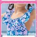 Angel season Girls Swimsuits Kids Bathing Suit One Piece Swimwear with UPF 50+ Cute
