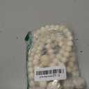 KLOGTSIND Magnetic Curtain Tiebacks, Curtain Tie Backs for Curtains 4 Pack, Wood Bead Curtain Tiebacks, Curtain Holders for Boho Bedroom Decor, Baby Nursery Decor, Farmhouse Decor