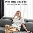 Sofa Cover Washable Sectional Couch Covers Sofa Slipcovers for 3 Cushion Couch Pet Friendly L Shaped Couch Protector for Dogs