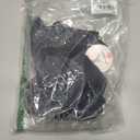 ANRABESS Womens Swimsuit Cover Up Sleeveless Hollow Knit Bikini Swimwear Bathing Suit Coverup Crochet Beach Dress (Medium, Black)