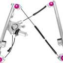 Set of 1 Front Driver (Left) Side Power Window Regulator With Motor Assembly Compatible with 06-08 Mark LT 04-08 F150 Regular Cab & Crew (Supercrew) Cab Only