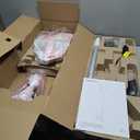 Amazon Basics Cordless Vacuum Cleaner for Carpet and Hardwood, Lightweight (5 lbs), White