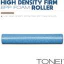 Tone Fitness High Density EPP Foam Exercise Foam Roller for Yoga, Pilates, Stretching, Massage, and Recovery | Multiple Sizes and Colors