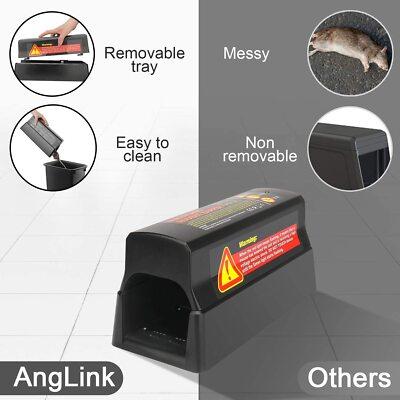 Electronic Rat Trap Victor Control Mouse Killer Pest Mice Electric Rodent Zapper