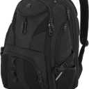 SWISSGEAR 1900 ScanSmart TSA Laptop Backpack Fits 17 Inch Laptop with RFID Protection and Tablet Pocket, Black/Black, 19-Inch