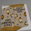 Crazy Lady Socks - Animal Lover Gifts, Silly Crazy Socks for Women Teen Girls