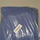 POLYTE 430 GSM Microfiber Quick Dry Lint Free Oversize Bath Towel Set, 6 Piece (Waffle Weave)