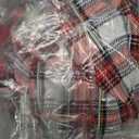 Anjue Button Up Pajamas for Women Long Sleeve Shirt and Pajama Pants Lounge Sets S-XXL (Red, M)