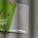 Clear Adhesive 5" x 7" Index Card Pockets with Top Open for Loading, 50 Pack, Plastic Labels Holders for Storage Bins and Library Card, Organizing and Protecting Your Index Cards or Photos