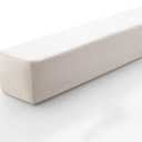 Long Bed Sofa Gap Filler Bed Gap Filler Support Bedside Protection Cushion Gap Filled Bed Sofa Headboard Pillow Armrest Pillow Sofa Support Sofa Pillow Support (Color : Beige, Size : 20X8X80cm)