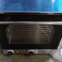 Culistra Commercial Covection Oven, 3-Tier Wiring Grids, Half-Size Electric Convection Oven Contertop, 1750W, Stainless Steel Chamber, for Catering, Bakeries, Perfect for Iftar,CSA Certified