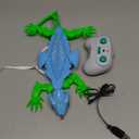 TWFRIC Wall Climbing Gecko Lizard, Robot Geckos Lizards Rechargeable Remote Control Car Toy RC Cars Toys for Kids RC Crawler for Boys & Girls Ages 6 & Up Halloween Christmas Birthday Gifts (Blue)