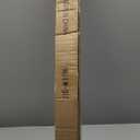 Matte Black Double Blackout Curtain Rods 72 to 144 Inches (6-12 Feet),1-Inches Front and 5/8 Inches Back Adjustable End Cap Double Window Drapery Rod for Drapes and Curtains