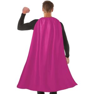 Wildarms Adult Superhero Capes- Halloween Vampire Capes, Adult Capes Cosplay Costume Party (Pink)